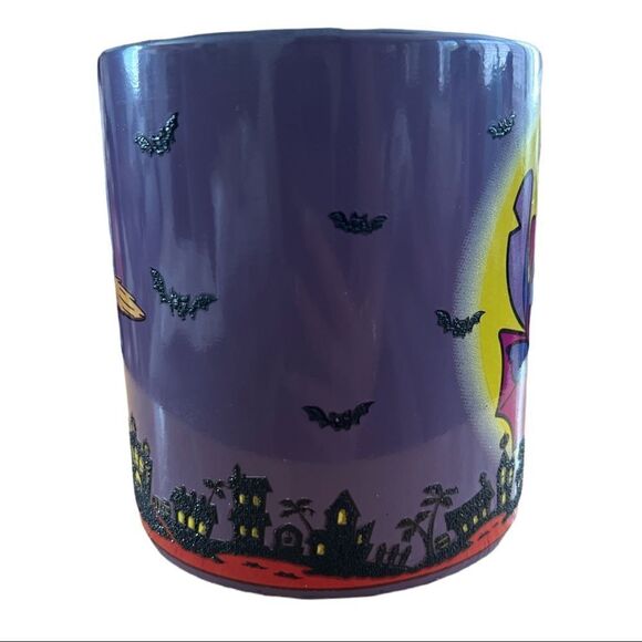 Disney Halloween Vampire Stitch Ceramic 20oz Mug - Picture 3 of 6